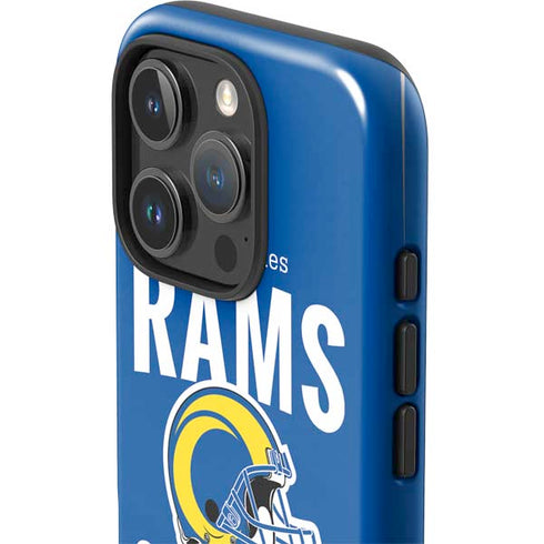 NFL Los Angeles Rams Helmet iPhone 16 Pro Impact Case